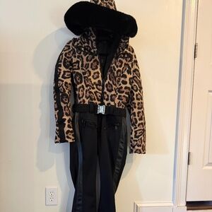 Goldbergh One-Piece Ski Suit – Animal Print